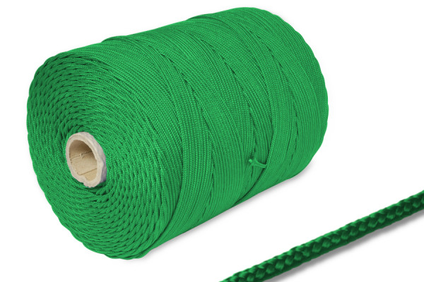 PP-Kordel, 2 mm Ø auf 500 m Rolle, grün