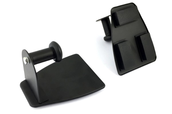 Magnet-Papierrollen-Halter, 2-teilig, schwarz