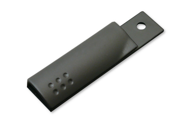 Flügelklemmprofile, 65 mm, schwarz