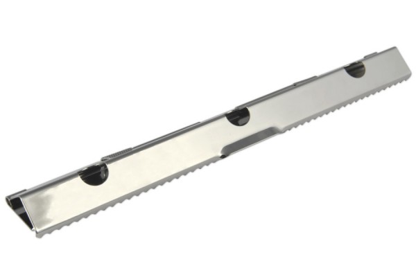 Blockklammern, 185 mm breit, vernickelt
