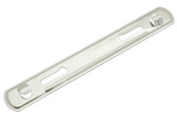 Hakendeckleisten<br> für Spiralfedern,<br> 137 x 18 mm, verzinnt