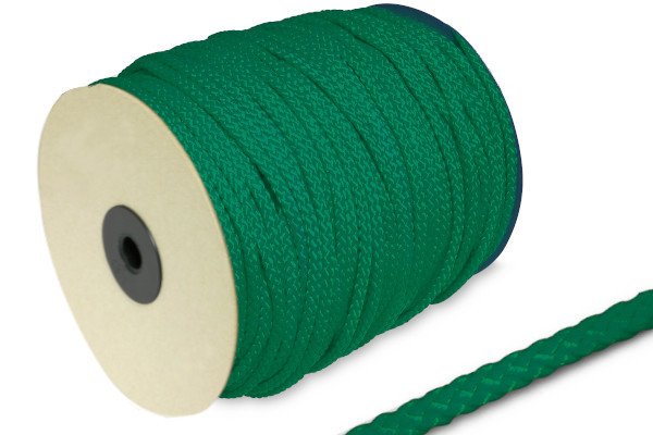 PP-Kordel, 5 mm Ø, auf 100 m Rolle, grün