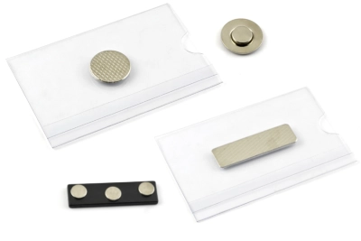 Magnetische Namensschilder