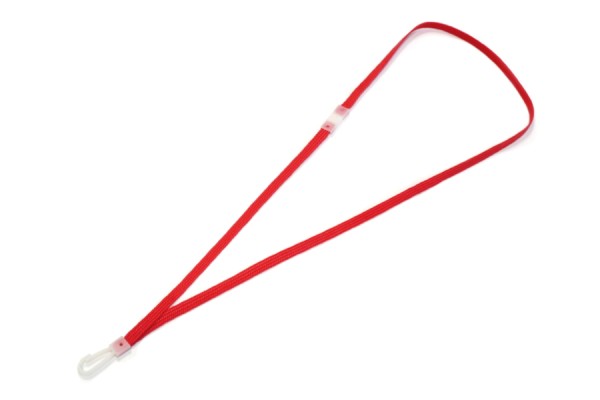 Schlüsselbänder / Lanyards, 450 mm, rot