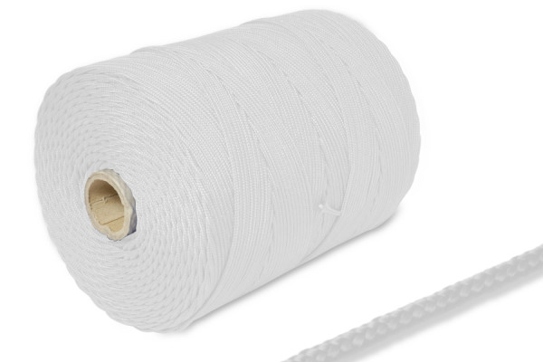PP-Kordel, 2 mm Ø auf 500 m Rolle, weiss