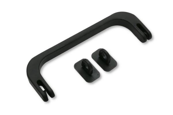 Koffergriffe, 120 mm, schwarz
