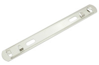 Hakendeckleisten<br> für Spiralfedern,<br> 165 x 19 mm, verzinnt