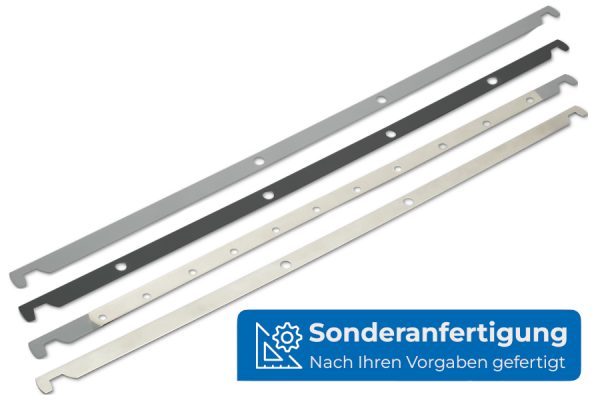 Hängeschienen, Sonderanfertigung
