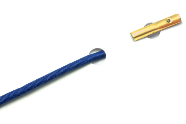 Gummischnüre mit Automatensplinte, blau