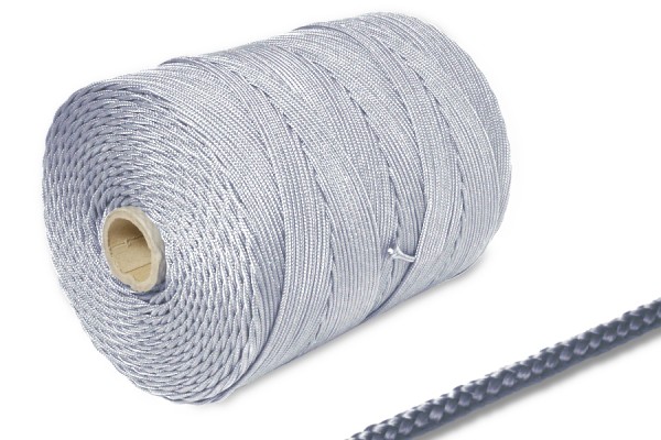 PP-Kordel, 2 mm Ø auf 500 m Rolle, grau