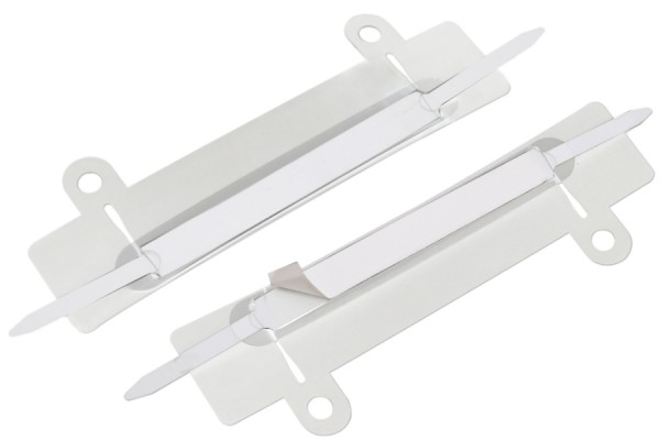 SK-Heftmechaniken, mit Abheftvorrichtung, Deckleiste 95 x 12 mm, transparent