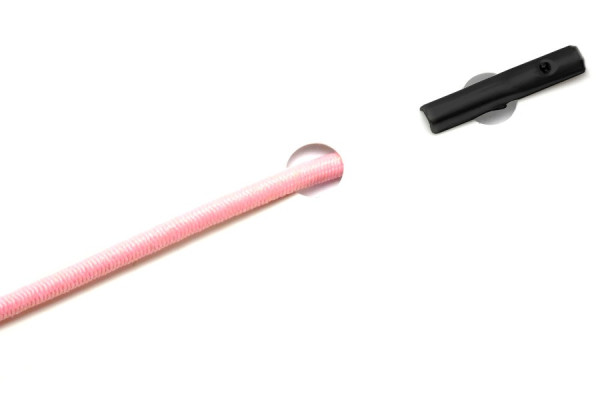 Gummischnüre mit Automatensplinte, rosa