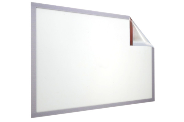 Magnetischer Inforahmen für DIN A4, 229 x 315 mm, grau