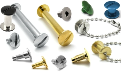 Buchschrauben aus Metall