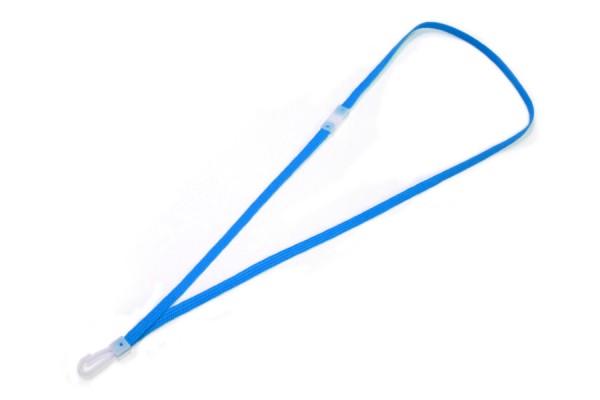 Schlüsselbänder / Lanyards, 450 mm, blau