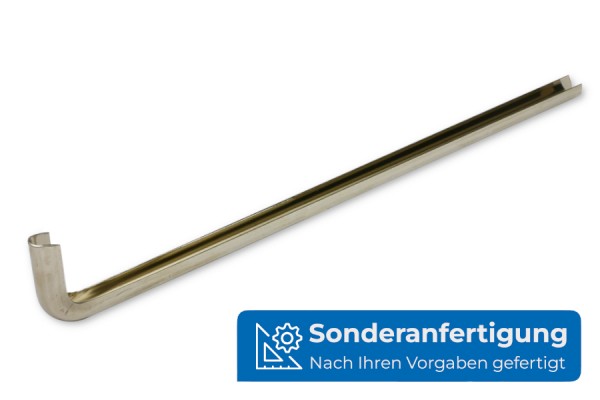 Kantenschoner für Ordner, Sonderanfertigung, vernickelt