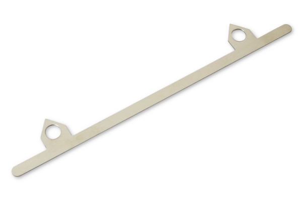 Broschüreneinhänger, Metall, silberfarben