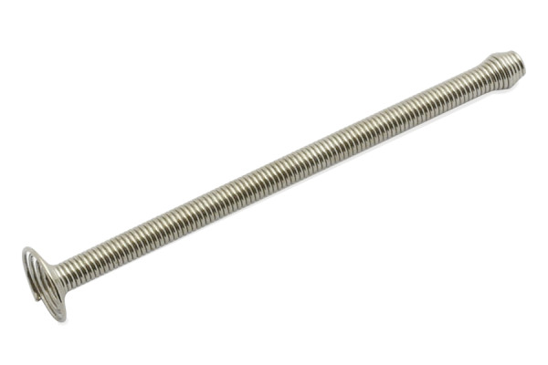 Spiralfedern mit Wulst, 65 mm, vernickelt