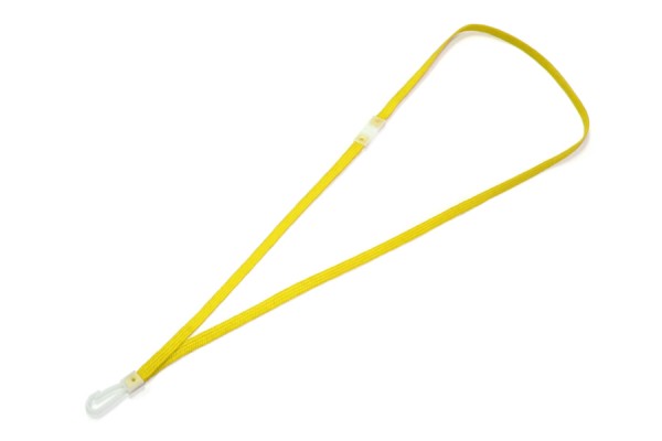 Schlüsselbänder / Lanyards, 450 mm, gelb
