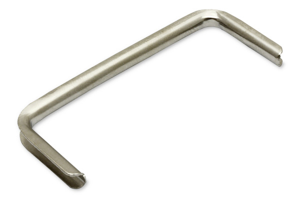 Innenkantenschutz, vernickelt, 19 x 50 x 19 mm, ca. 3 mm Fassung
