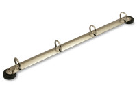 Ringbuchmechaniken,<br> magnetisch, DIN A4,<br> R-Form, mit 4 Ringen