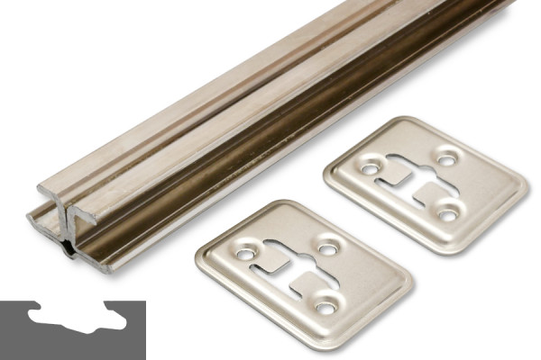 Pendelstange für Pendelhefter, System Zippel, 1.000 mm, inkl. Halter