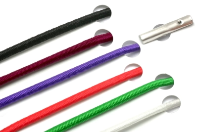 Gummizugschnüre mit 2 Splinten