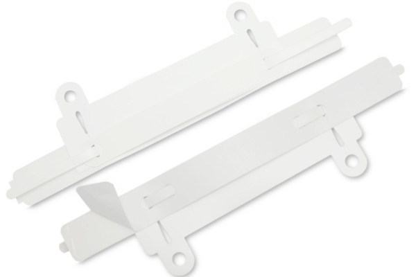 SK-Heftmechaniken, mit Abheftvorrichung, ummantelte Zunge, 150 x 16 mm, weiss