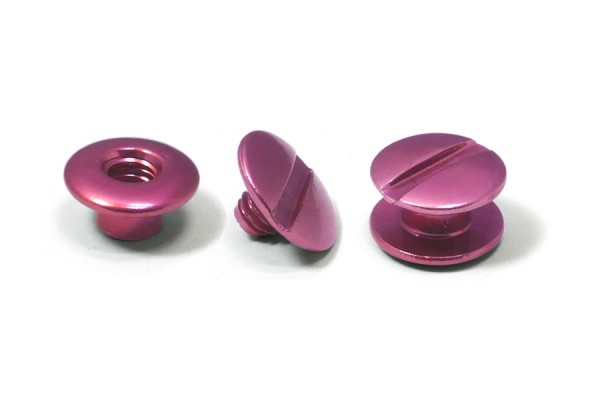 Alu-Buchschrauben, pink